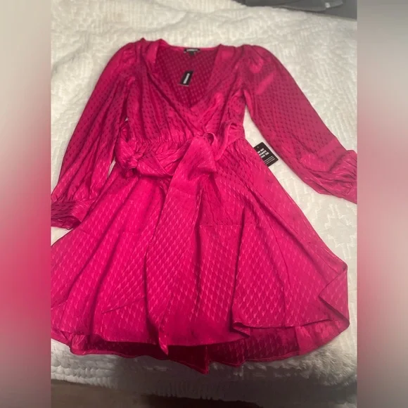 strapless open back dress Staying Downtown Dress in Hot Pink M / Hot-Pink main image 1